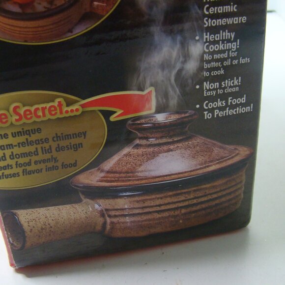 Stone Wave Microwave Cooker Non-Stick Ceramic Stoneware As Seen On TV - Picture 9 of 9